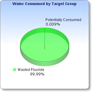  Chart of  Wasted  Fluoride 